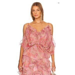 NWT $285 MISA LOS ANGELES FARIDEH TOP SIZE XS SOLD OUT!